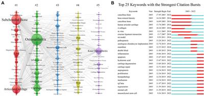 Bibliometric insights from publications on subchondral bone research in osteoarthritis